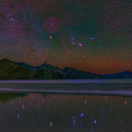 Mystic Pangong Hotel Spangmik Exterior foto