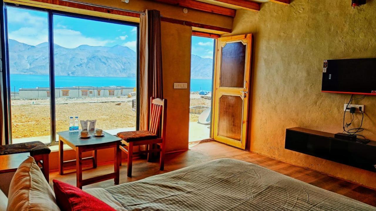 Mystic Pangong Hotel Spangmik Exterior foto