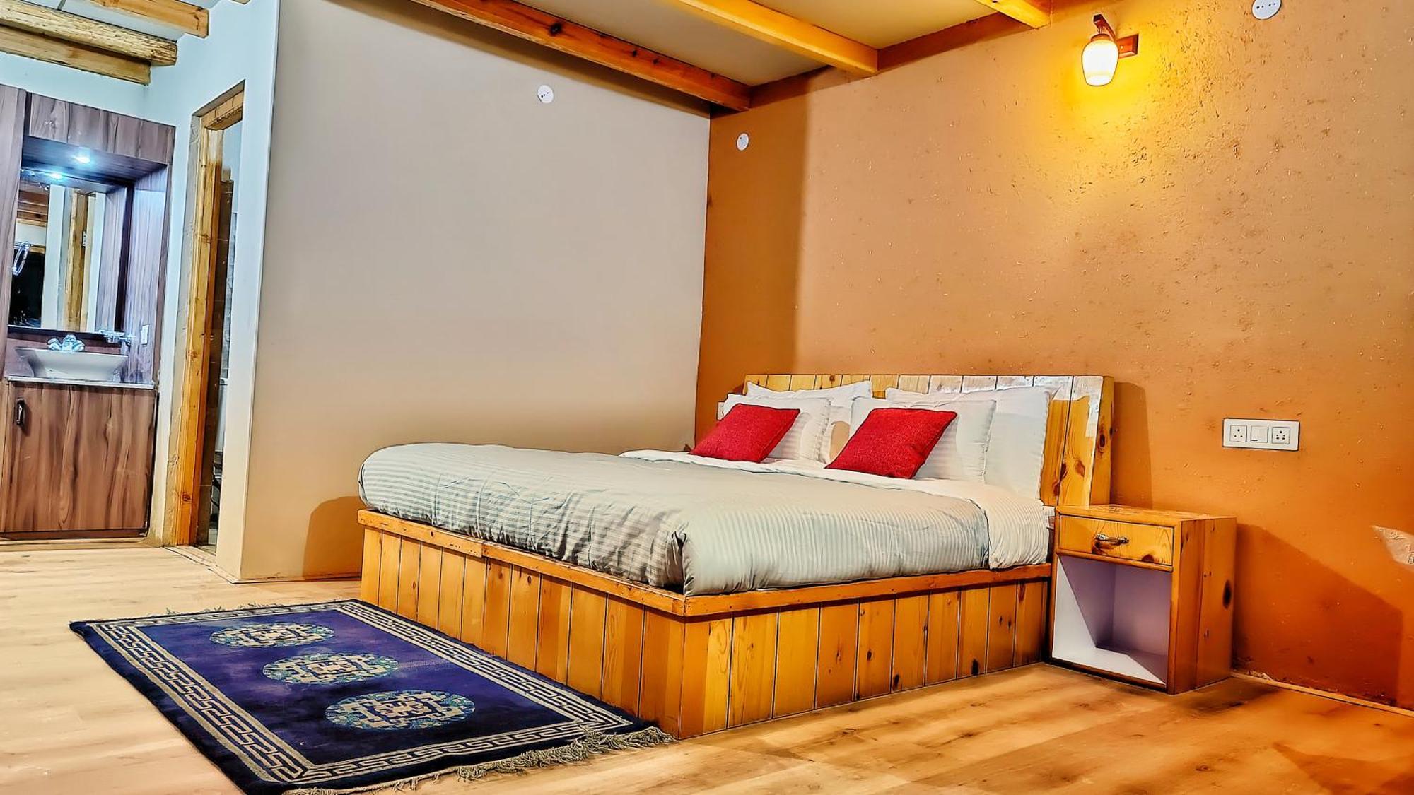 Mystic Pangong Hotel Spangmik Exterior foto