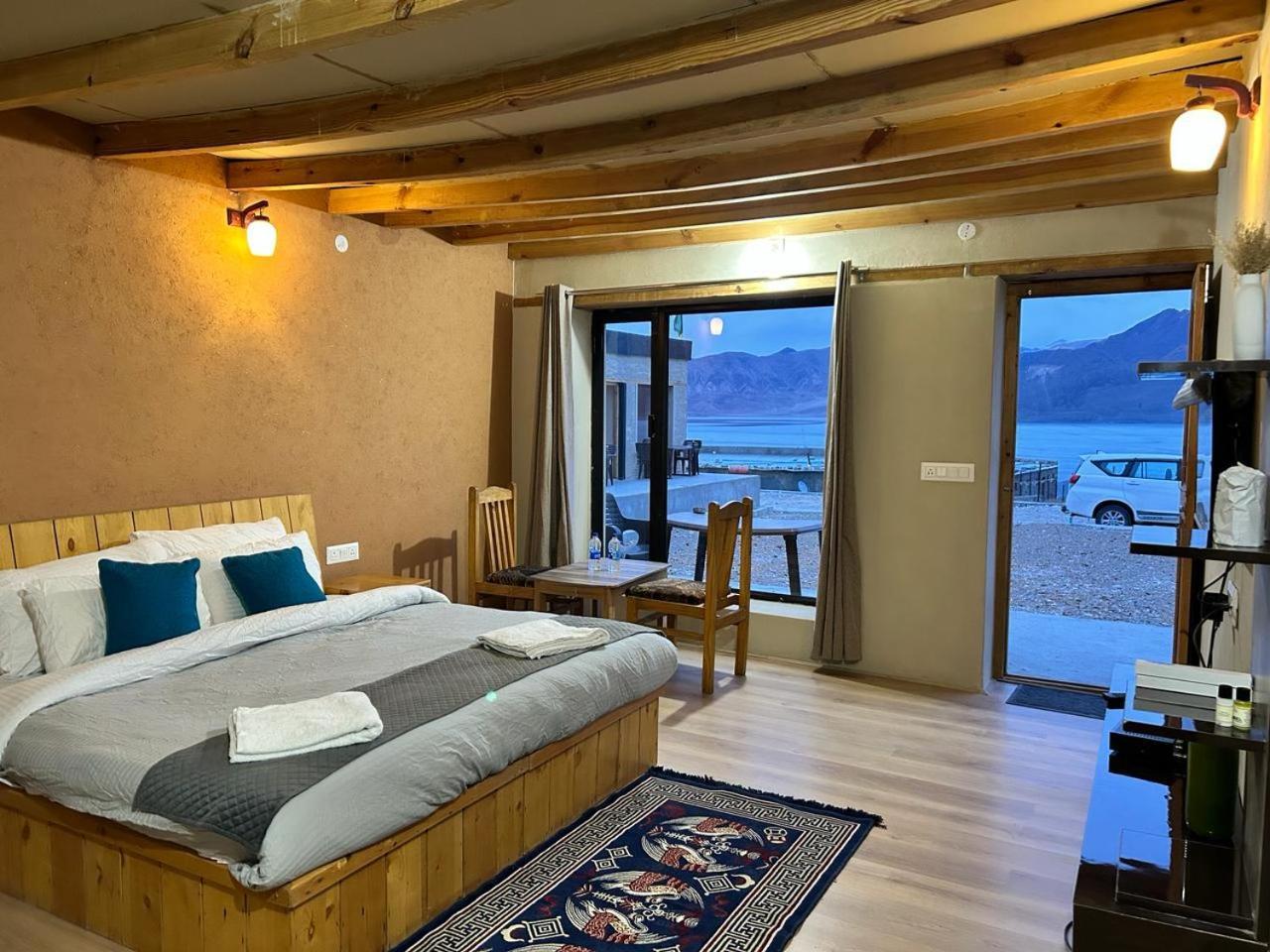 Mystic Pangong Hotel Spangmik Exterior foto