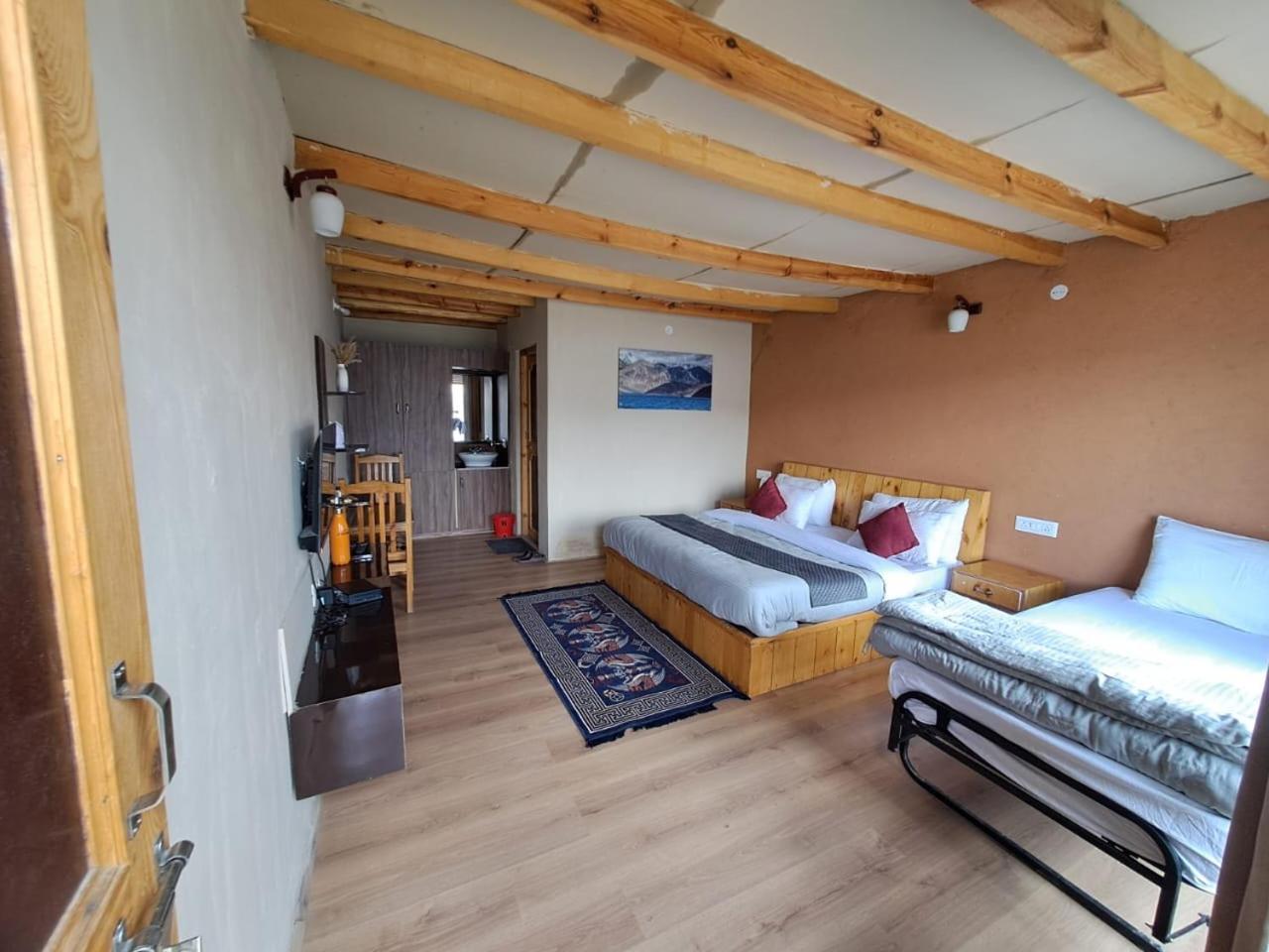 Mystic Pangong Hotel Spangmik Exterior foto